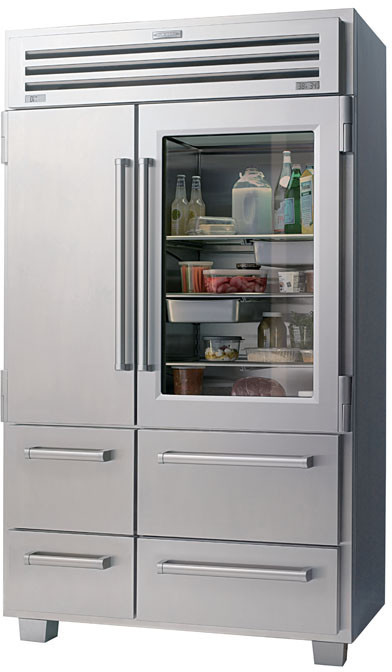 Sub-Zero 648PROG 48 Inch Built-in Side-by-Side Refrigerator with 18.4 ...