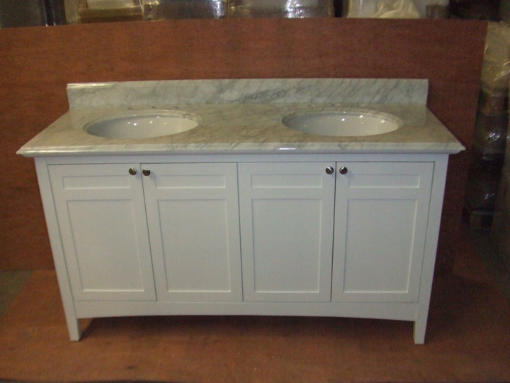 Empire Industries B60w 60 Inch Contemporary Double Bowl