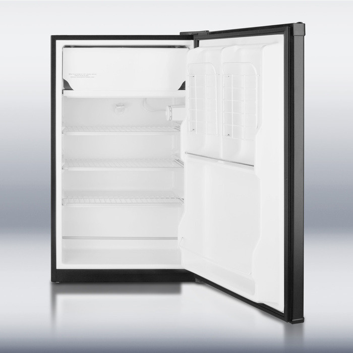 Summit FF430BL 20 Inch Compact Refrigerator with 3.9 cu. ft. Capacity ...