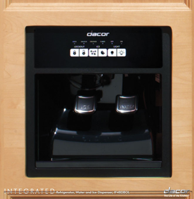 Dacor IF48DBOL 48 Inch Builtin Side by Side Refrigerator with 29.7 cu