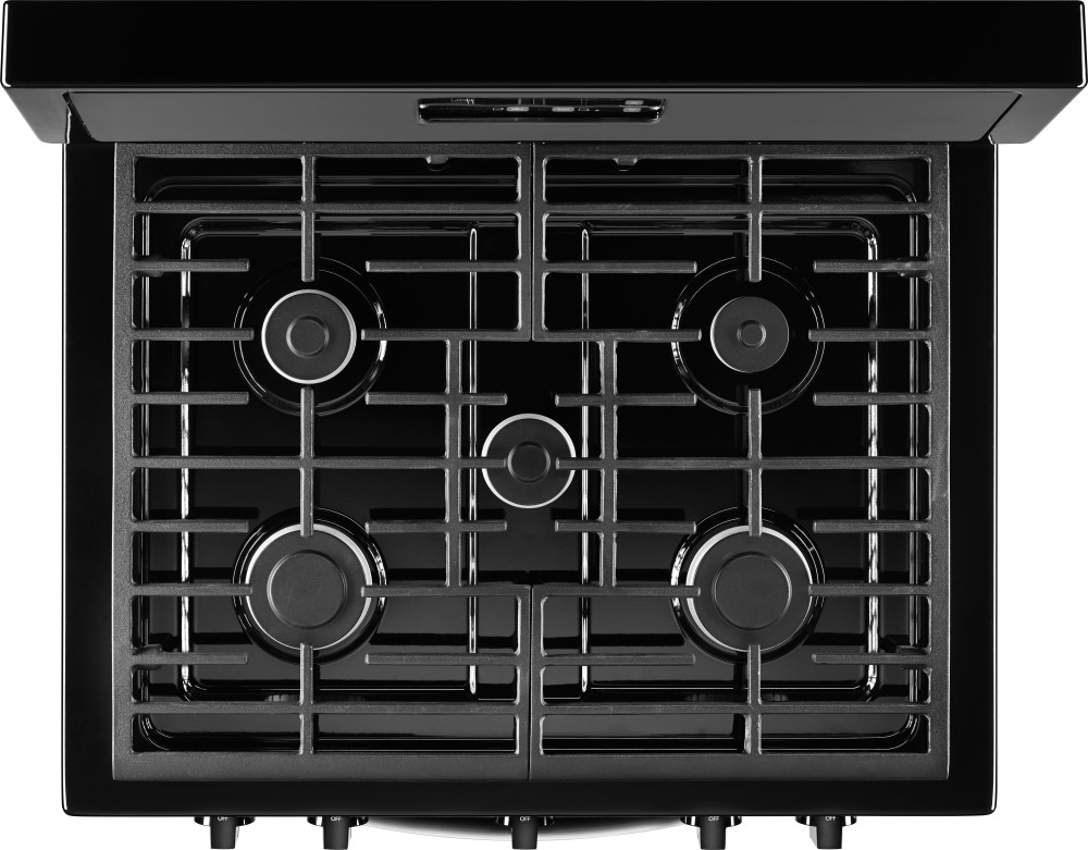 Whirlpool Wfg505m0bb 30 Inch Freestanding Gas Range With 5