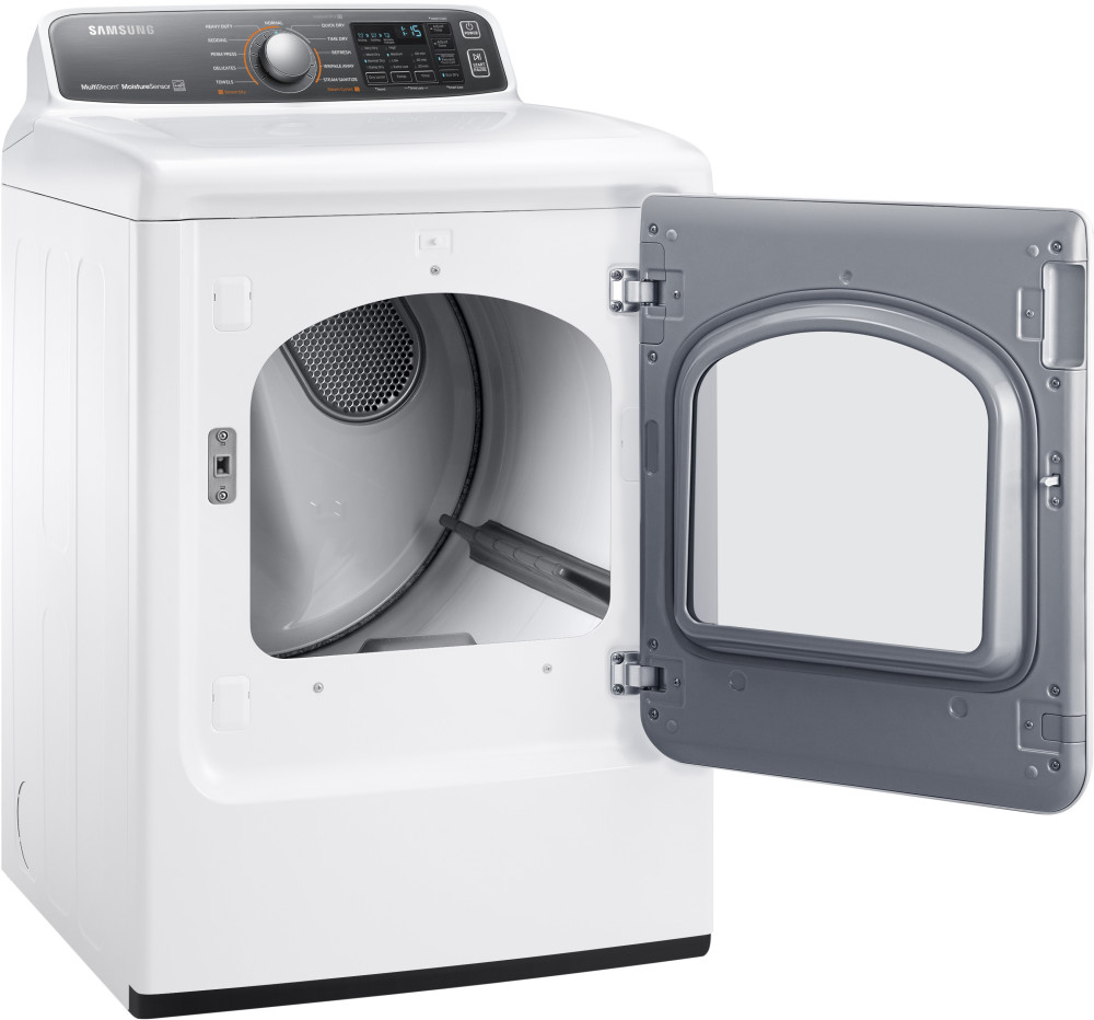 Samsung DV48J7700EW 27 Inch 7.4 cu. ft. Electric Dryer with 11 Dry