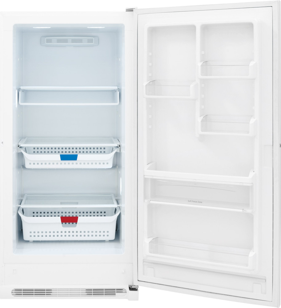 Frigidaire FFFH17F6QW 16.85 cu. ft. Upright Freezer with 3 Glass