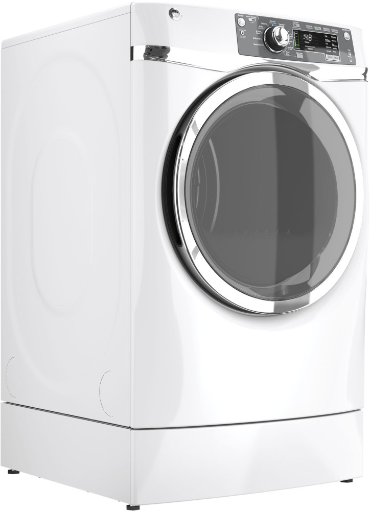 GE GFDR480GFWW 28 Inch 8.3 cu. ft. Gas Dryer with 12 Dry Cycles, 5