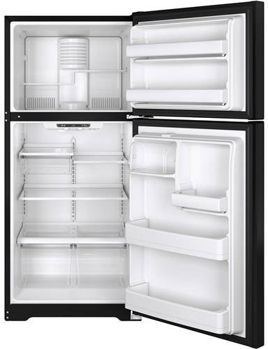 GE GTE18ITHBB 30 Inch Top-Freezer Refrigerator with 18.2 cu. ft ...