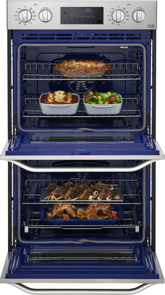 LG LSWD306ST 30 Inch Double Electric Wall Oven with 9.4 Total