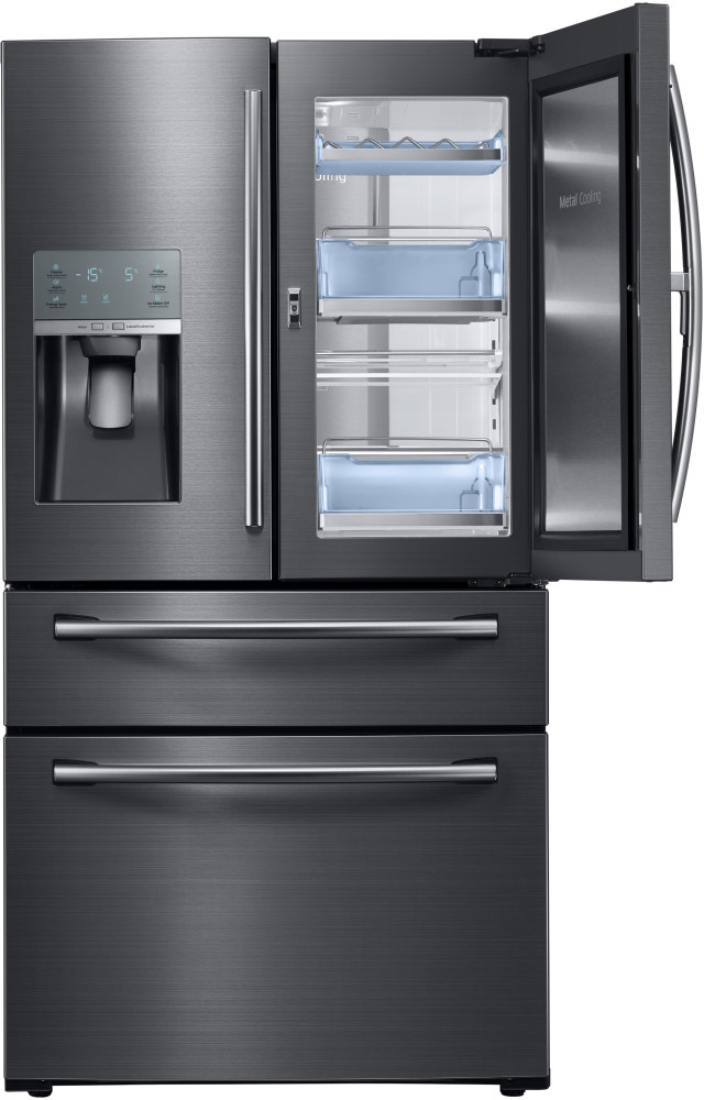 Samsung RF28JBEDBSG 36 Inch French Door Refrigerator with 28 cu. ft