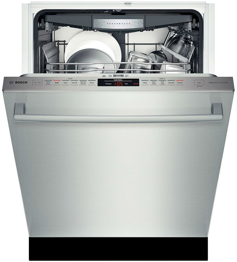 Bosch SHXN8U55UC Fully Integrated Dishwasher with 6 Wash Cycles