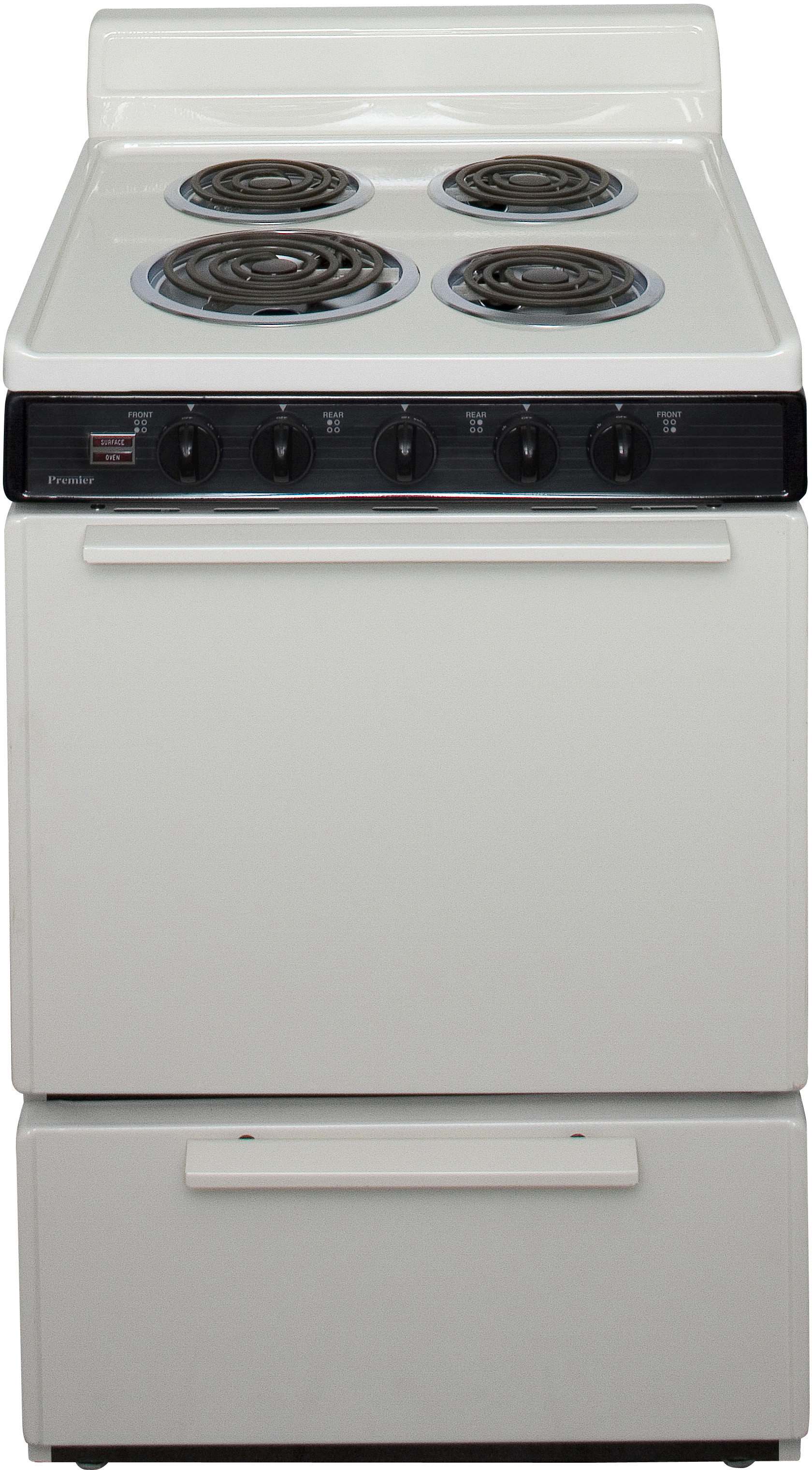 Premier ECK100T 24 Inch Freestanding Electric Range with 4 Coil