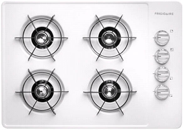 Frigidaire FFGC3005LW 30 Inch Gas Cooktop with 4 Open ...