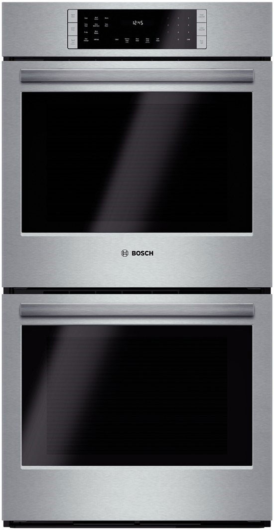 Bosch HBN8651UC 27 Inch Double Electric Wall Oven with 4.1 cu. ft
