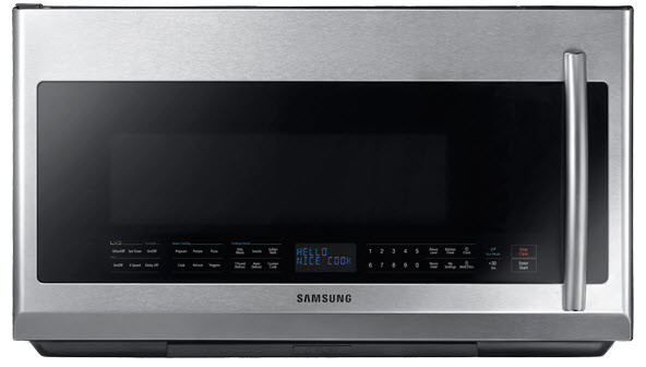Samsung ME21F707MJT 2.1 cu. ft. Over-the-Range Microwave Oven with